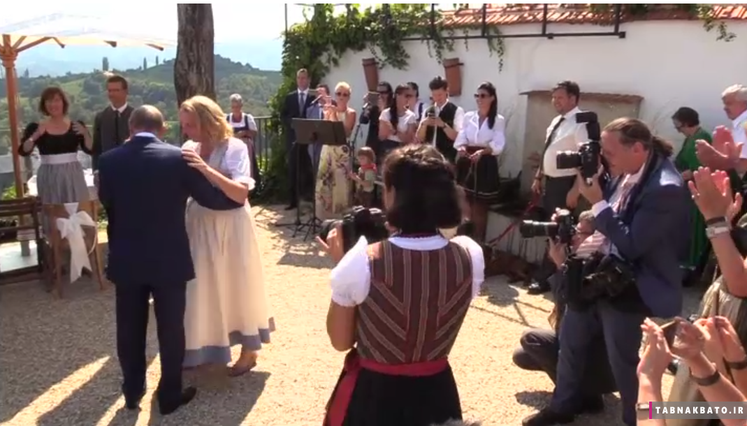 عکس عروسی، اتریشی ها را خجالت زده کرد!