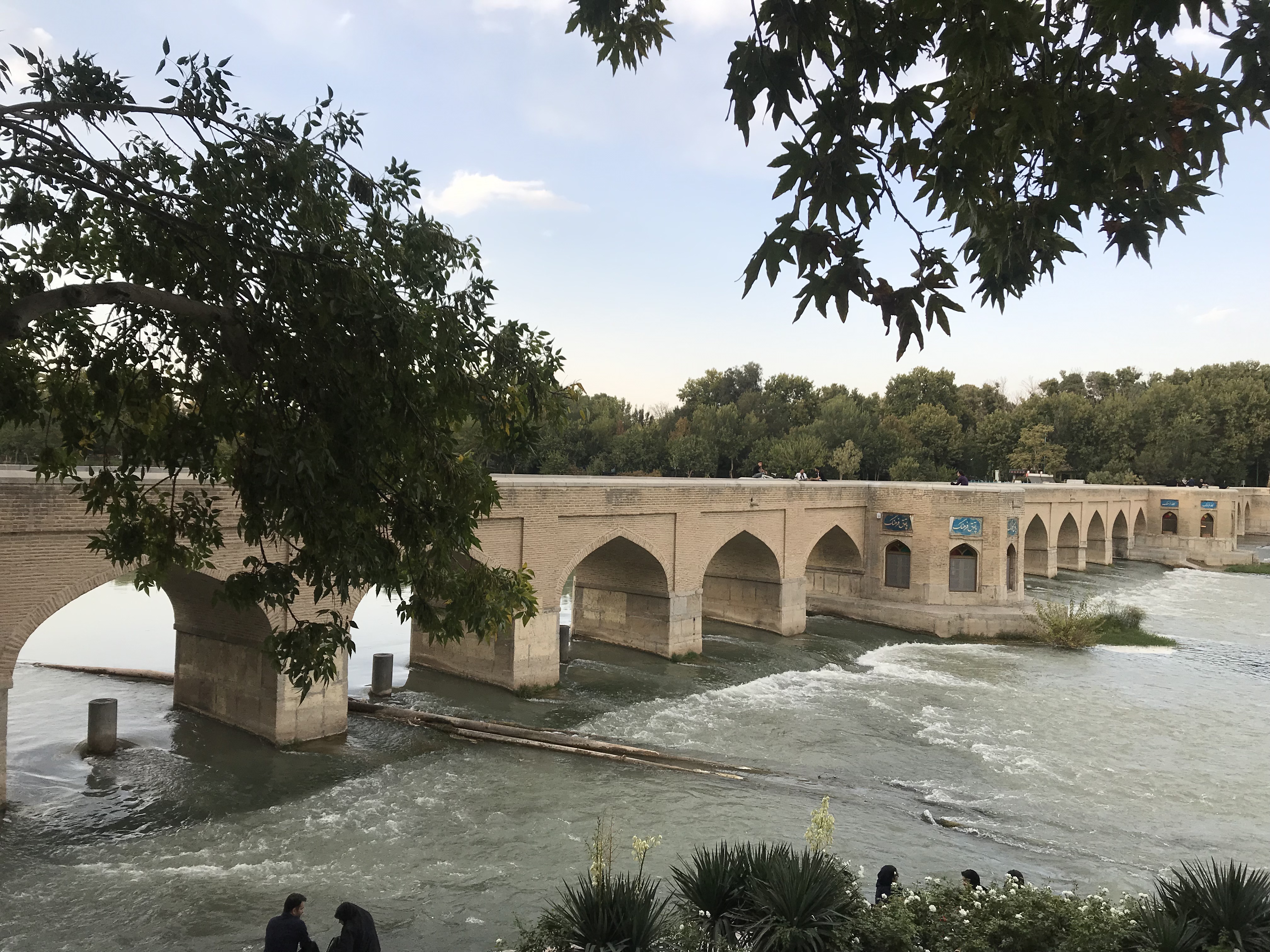 پل چوبی اصفهان +تصاویر
