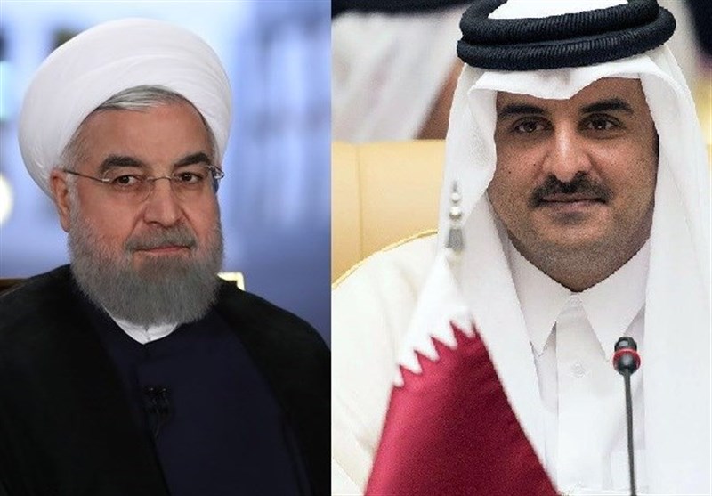 روحانی به «امیر قطر»:امنیت منطقه باید توسط کشورهای منطقه تامین شود/ امیدواریم آمریکا دست به کار اشتباهی نزند
