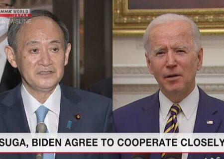 اولین تماس نخست‌وزیر ژاپن با جو بایدن، توافق برای تقویت روابط میان دو کشور