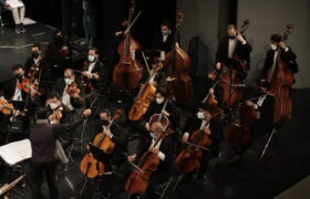 اجرای زیبای ارکستر ملی ایران در سی و هفتمین جشنواره موسیقی فجر+ تصاویر