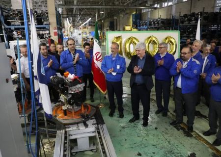 ثبت رکورد فوق‌العاده در تولید موتور ملی رویای موتور ۱۰۰۰ در ایران‌خودرو به واقعیت رسید