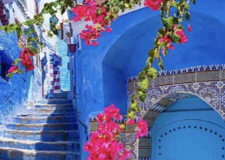 شفشان شهر زیبای آبی رنگ مراکش+تصاویر