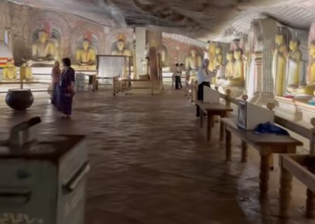 معبد غار دامبولا کندی: شاهکاری از معماری در سریلانکا