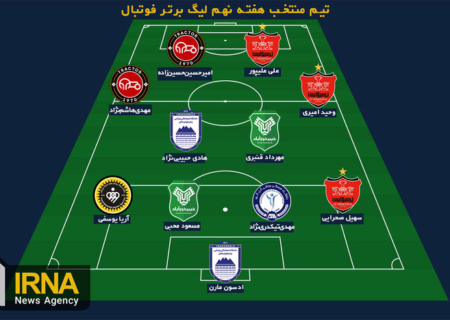 ترکیب منتخب هفته نهم لیگ برتر؛ جمع برنده‌ها با حضور یک مهمان ناخوانده