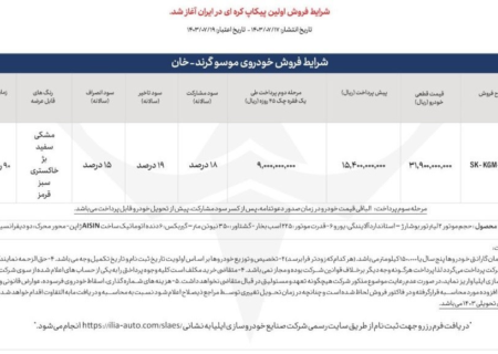 آغاز فروش پیکاپ موسو گرند خان در ایران + قیمت