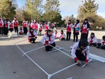 مشارکت بیش از ۲ میلیون داوطلب جوان در برنامه‌های هلال احمر