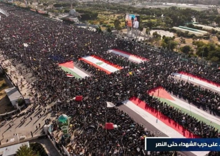 همبستگی فلسطینیان با مردم یمن در پی تجاوز مثلث شرارت