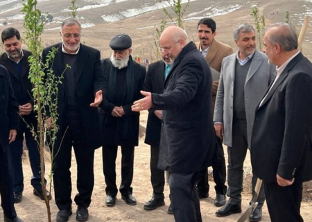 کمربند سبز تهران با حضور قالیباف و زاکانی افتتاح شد