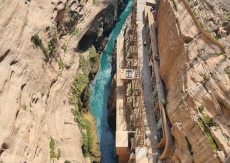 دریاچه زیبای دز و سد شاهکار دز واقع در اندیمشک استان خوزستان+تصاویر