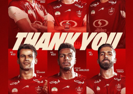 جدایی رسمی ۶ بازیکن از پرسپولیس