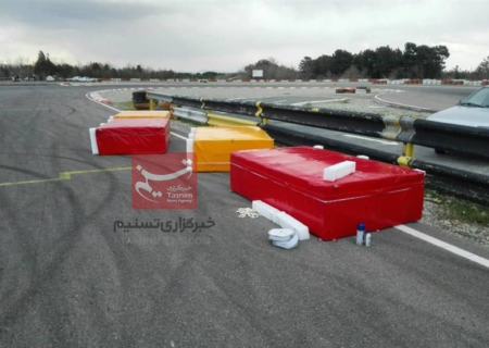 گاردریل غیراستاندارد ونبود بالشتک در پیست آزادی در روز حادثه