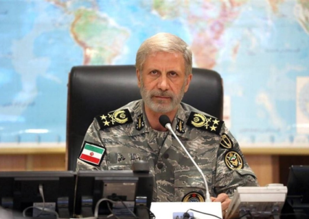 پیام تشکر فرمانده ارتش از ملت قهرمان و رزمندگان غیور نیروهای مسلح