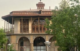 عمارت زیبای کلاه فرنگی در قزوین +تصاویر