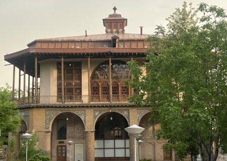 عمارت زیبای کلاه فرنگی در قزوین +تصاویر