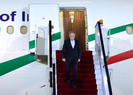 پزشکیان وارد بلاروس شد