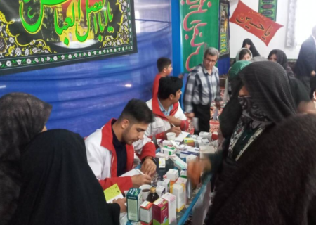 پوشش درمانی ۲۴ ساعته هلال‌احمر برای زائران اربعین در کربلا