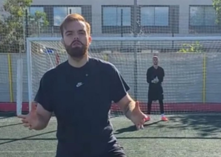 شکست سنگین دروازه‌بان بارسلونا در ضیافت پنالتی‌ها با «یوتیوبر» اسپانیایی!