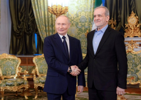 تأکید پزشکیان و پوتین بر ارتقای روابط تهران- مسکو