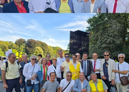 دختران و پسران اجاره‌ای در تجمع منافقین