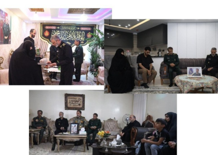دیدار سرلشکر موسوی با خانواده فرماندهان شهید جنگ تحمیلی ۱۲روزه