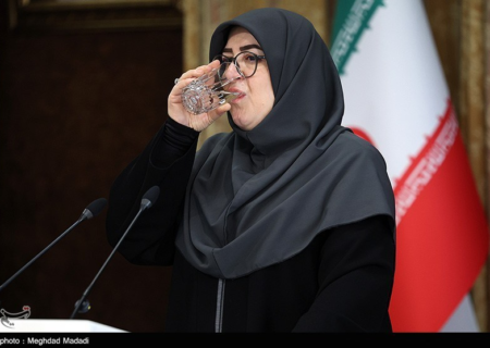 توقف در نشست سخنگوی دولت به دلیل حال نامساعد وی