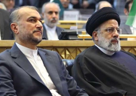 تصاویری از تلاش شهیدان رئیسی و امیرعبداللهیان برای مردم فلسطین