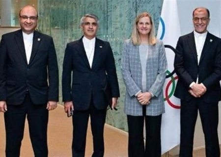 دیدار خسروی‌وفا و علی‌نژاد با رئیس جدید کمیته بین‌المللی المپیک