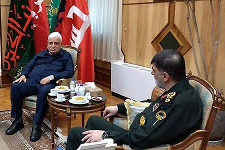 دیدار فرمانده حشد الشعبی عراق با سردار رادان