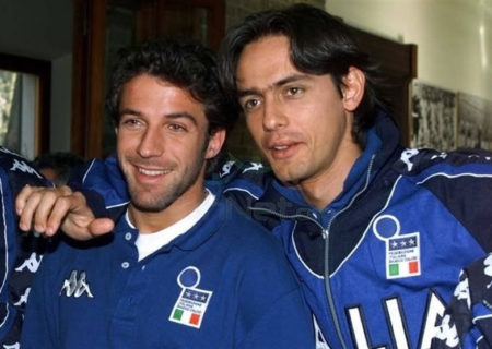 تکرار رکورد دل‌پیرو و اینزاگی در تیم ملی ایتالیا پس از ۲۴ سال