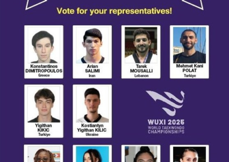 نامزدی سلیمی در کمیسیون ورزشکاران فدراسیون جهانی تکواندو