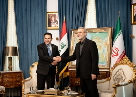 دیدار الاعرجی با لاریجانی