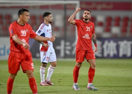 لوشکیا بهترین بازیکن دیدار شارجه – تراکتور شد