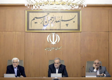 گزارش وزیر ورزش و رئیس سازمان انرژی اتمی به اعضای کابینه دولت