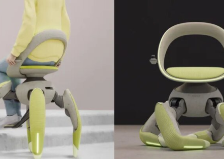 صندلی جدیدی که شما را راه می برد!