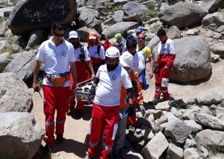 نجات ۶۷ نفر در حوادث طی یک هفته توسط هلال‌احمر تهران