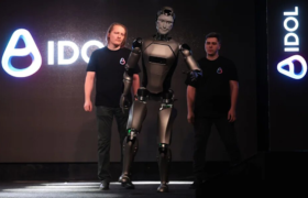 ربات انسان‌نمای روسی در نخستین نمایش از کار افتاد