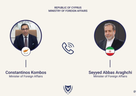 پیام وزیر خارجه قبرس درباره تماس تلفنی با عراقچی