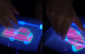 نمایشگر لمسی جدید ابداع شد