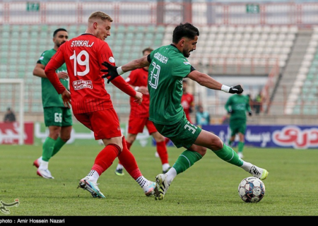 تراکتور در برف تبریز لغزید/ پایان نیم‌فصل در رده چهارم