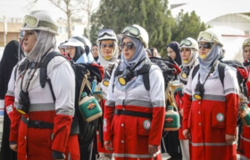 دوره توان‌افزایی تیم‌های واکنش سریع بانوان هلال‌احمر برگزار شد