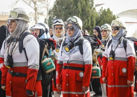 دوره توان‌افزایی تیم‌های واکنش سریع بانوان هلال‌احمر برگزار شد