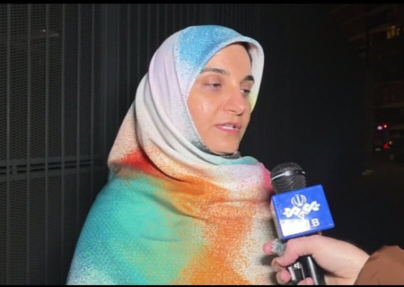 قدردانی  مهدیه اسفندیاری از حمایت مردم ایران