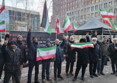 ایرانیان مقیم هلند مداخله خارجی در امور داخلی ایران را محکوم کردند