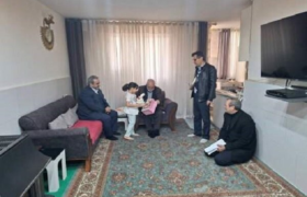 دیدار رئیس کمیته امداد با خانواده‌های مددجویان و ایتام