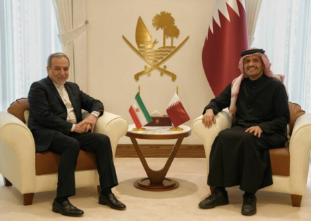 دیدار  عراقچی  با وزیر خارجه قطر