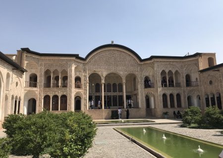 خانه طباطبایی های کاشان اثر هنری تمام عیار در کاشان+ تصاویر