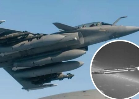فرانسه نسل جدید موشک‌ها را از جنگنده رافال شلیک کرد